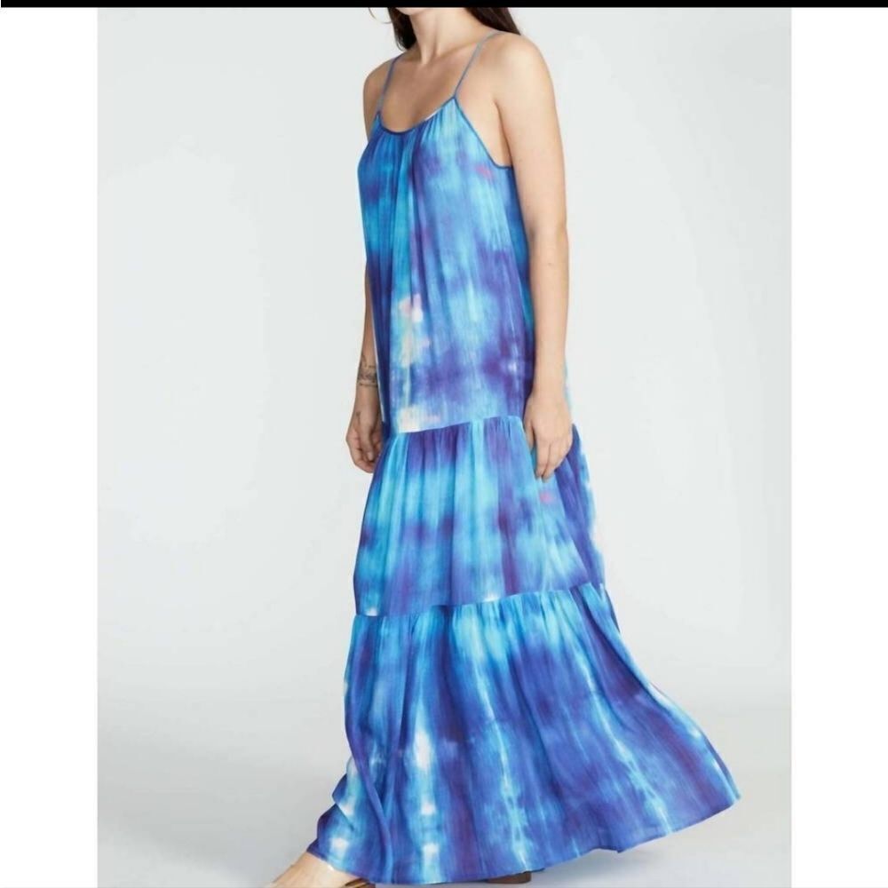 BB Dakota Water Goddess Dress Amparo  Blue